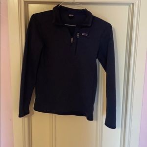 Navy kids Patagonia pullover